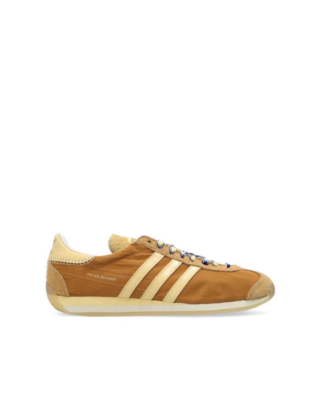 adidas Originals Leather X Wales Bonner in Yellow for Men | Lyst