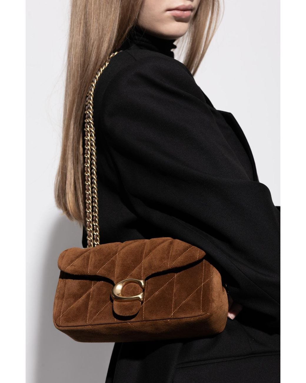 COACH Brown Shoulder Bag 'Tabby 20'