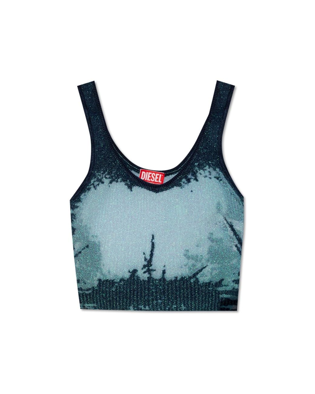DIESEL Blue Short Top 'M-Deidrina'