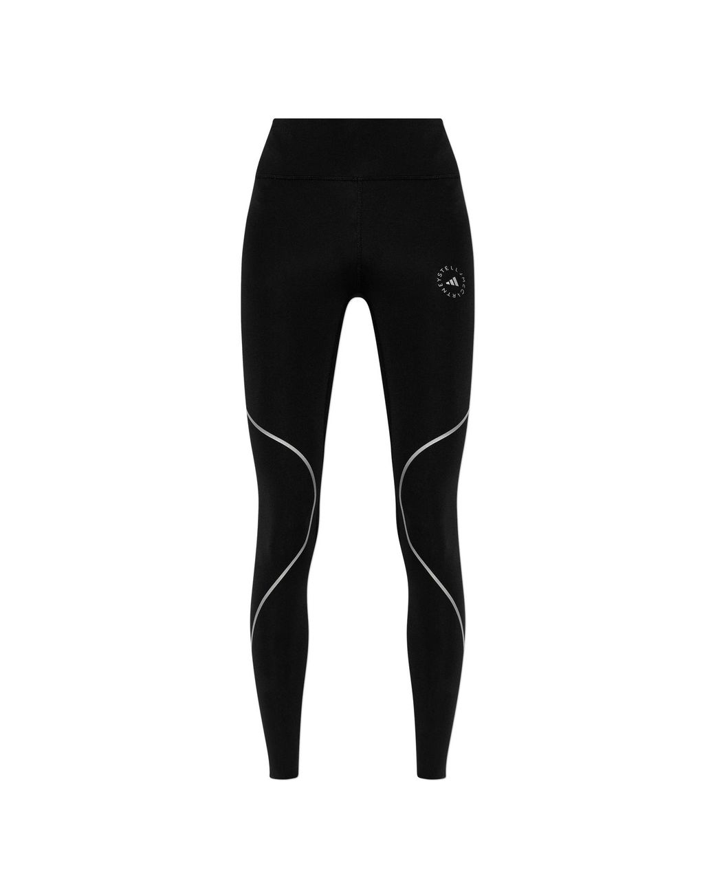 Adidas By Stella McCartney Black Logo Leggings