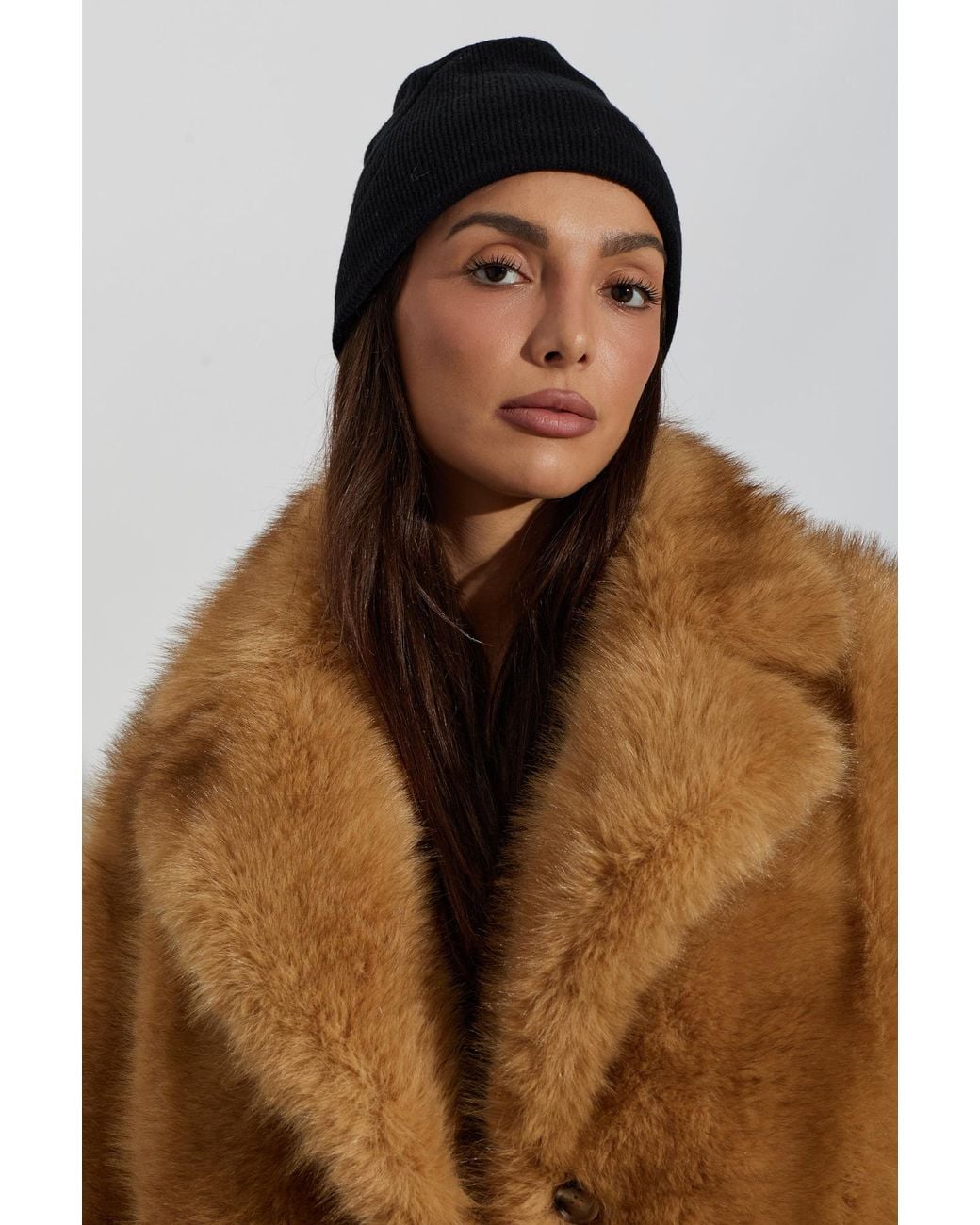 Jacquemus Brown Logo Beanie