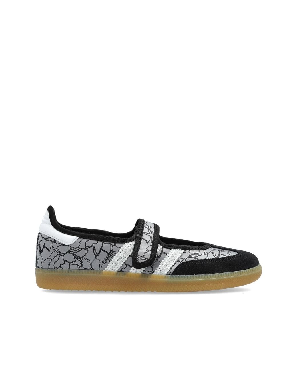 Adidas Originals Black 'Samba Jane' Ballerinas