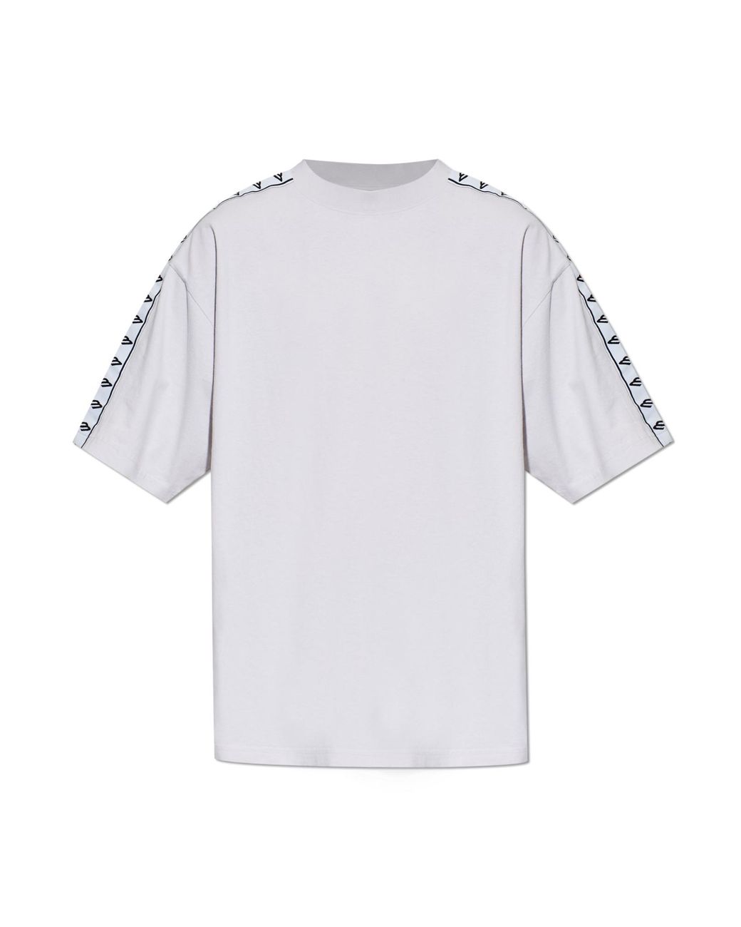 Balenciaga White Oversize Fit T-Shirt for men