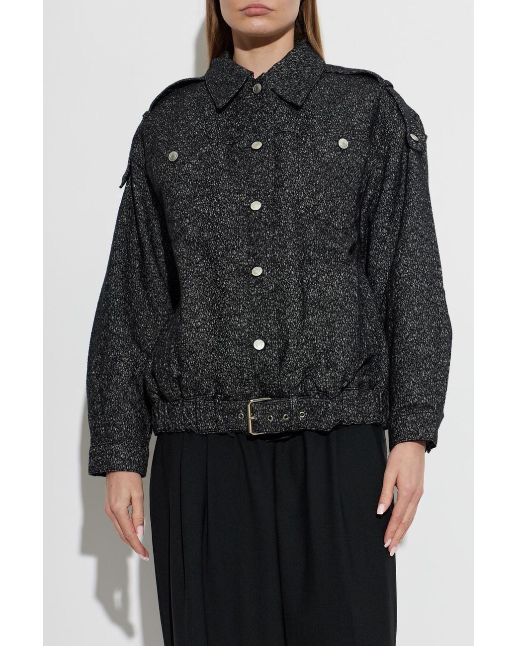 IRO Black 'Medley' Padded Jacket