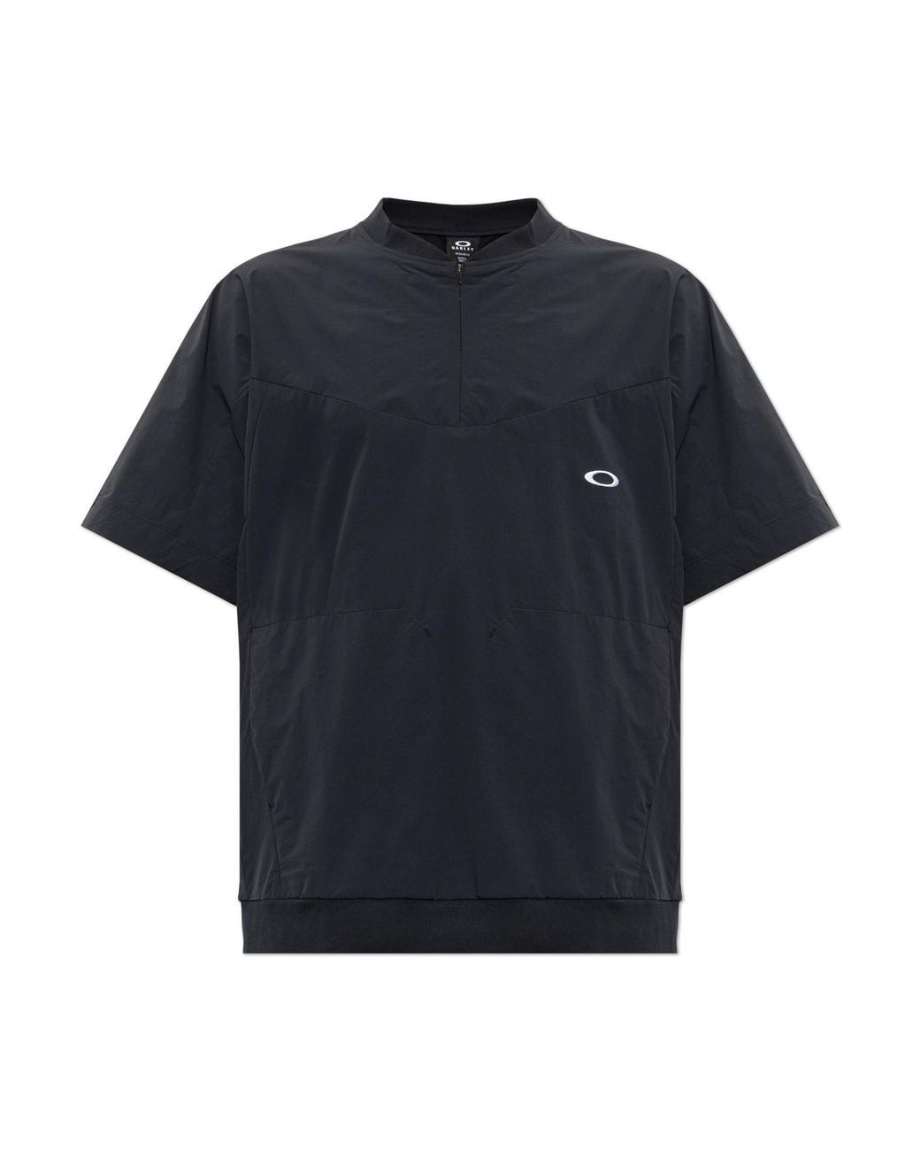 Oakley Blue T-Shirt With Embroidered Logo for men
