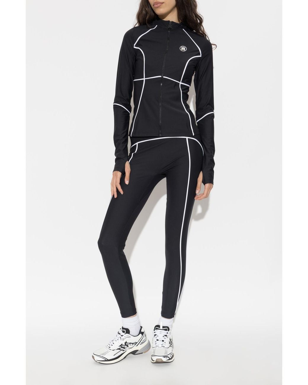 Amiri Black Fitted Sweatshirt