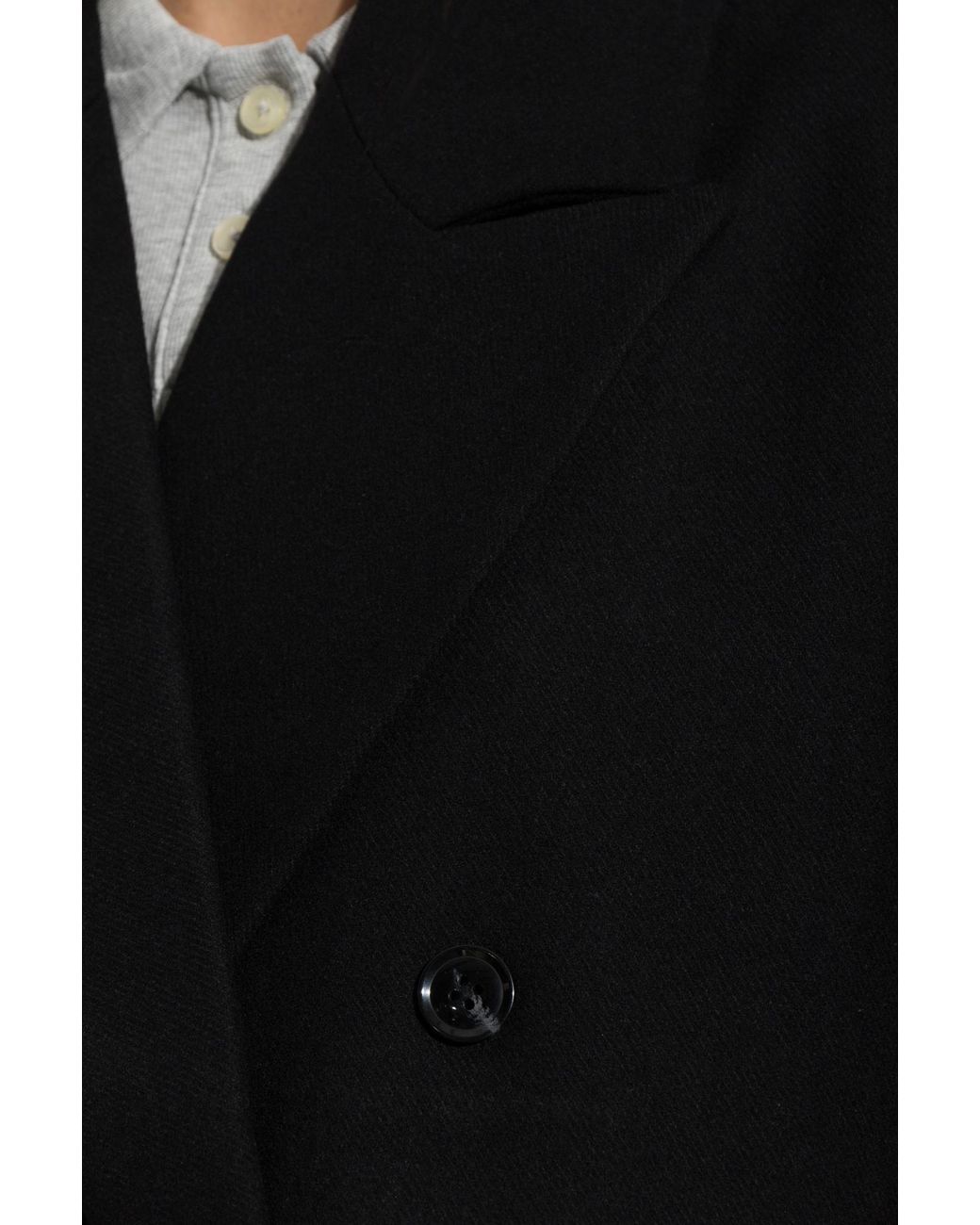 Samsøe & Samsøe Black Coat 'Sajill'
