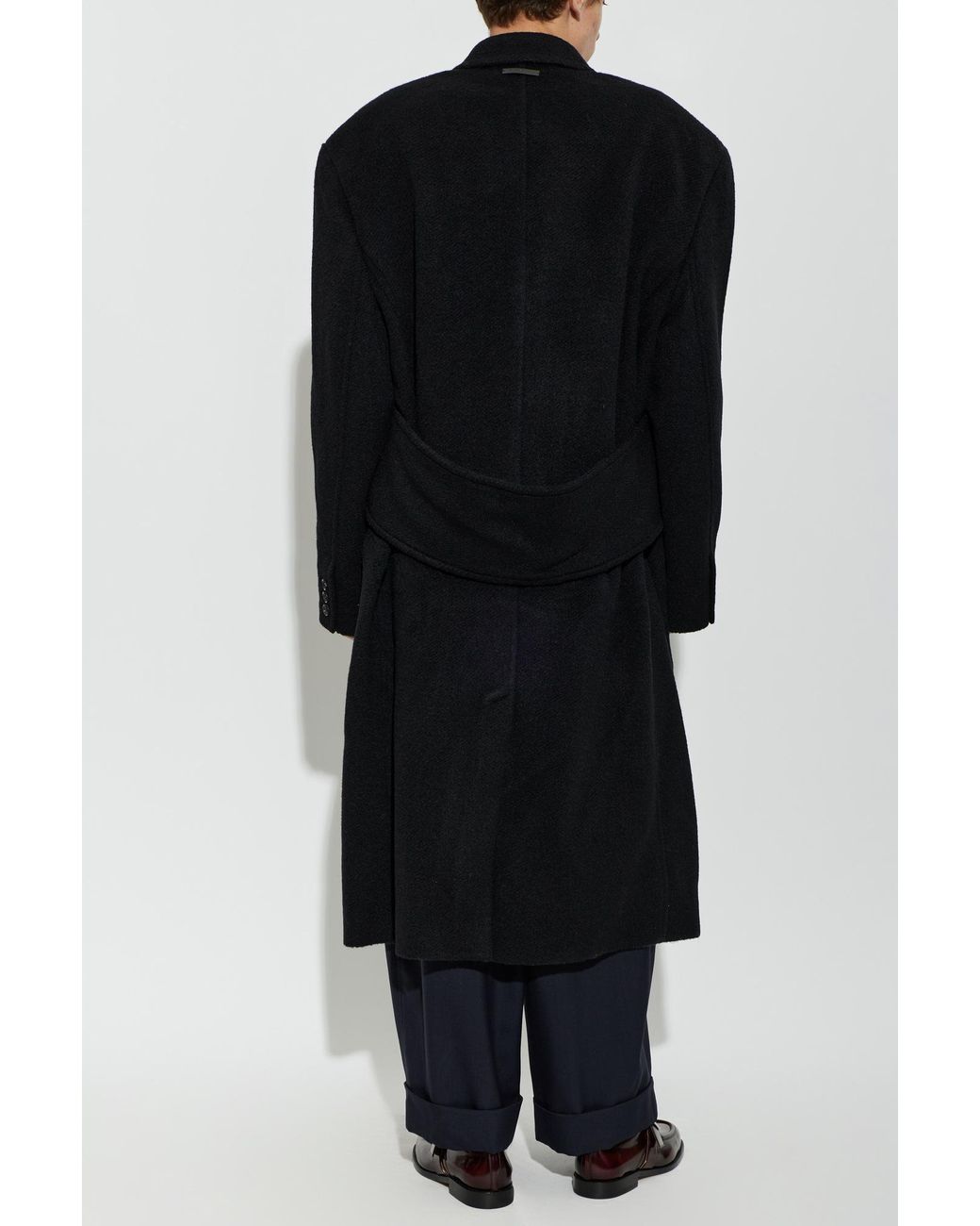 Marni Black Wool Coat for men