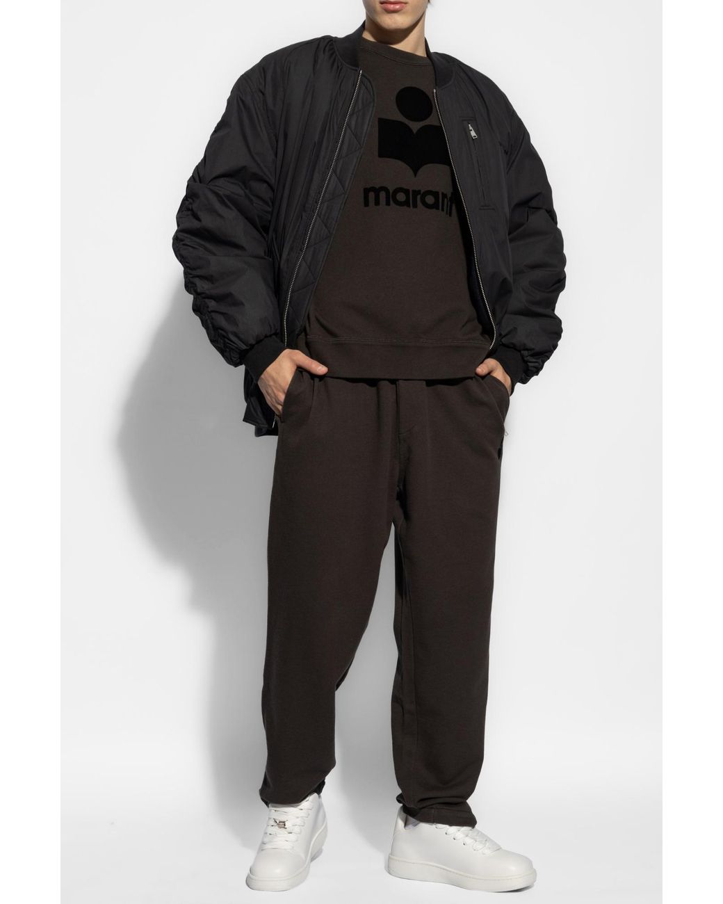 Isabel Marant Black 'Mikoy' Sweatshirt for men