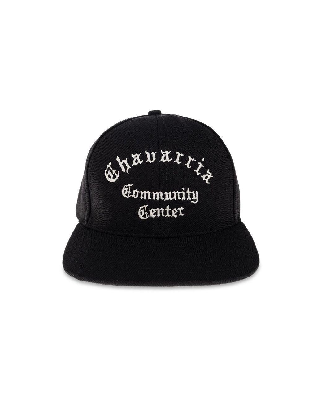 Willy Chavarria Black Baseball Cap 'Chavarria Community Center'