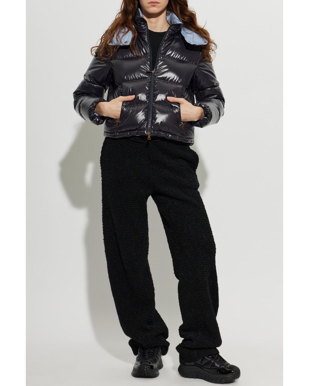 Moncler Black 'Niveole' Down Jacket