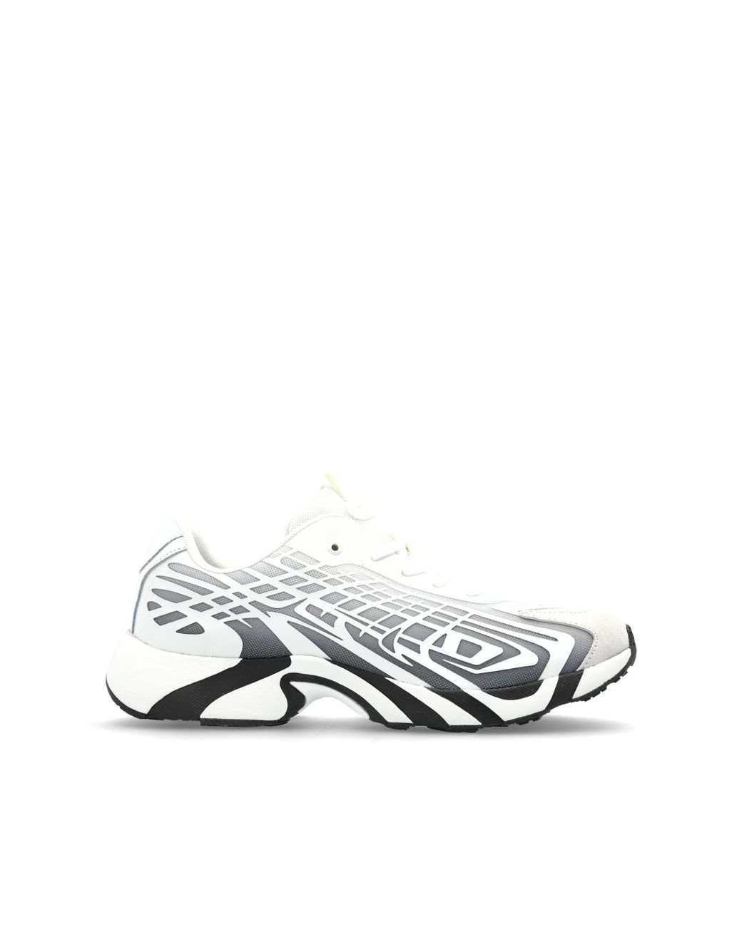 DIESEL White 'S-D-Vits 500 Low' Sports Shoes for men