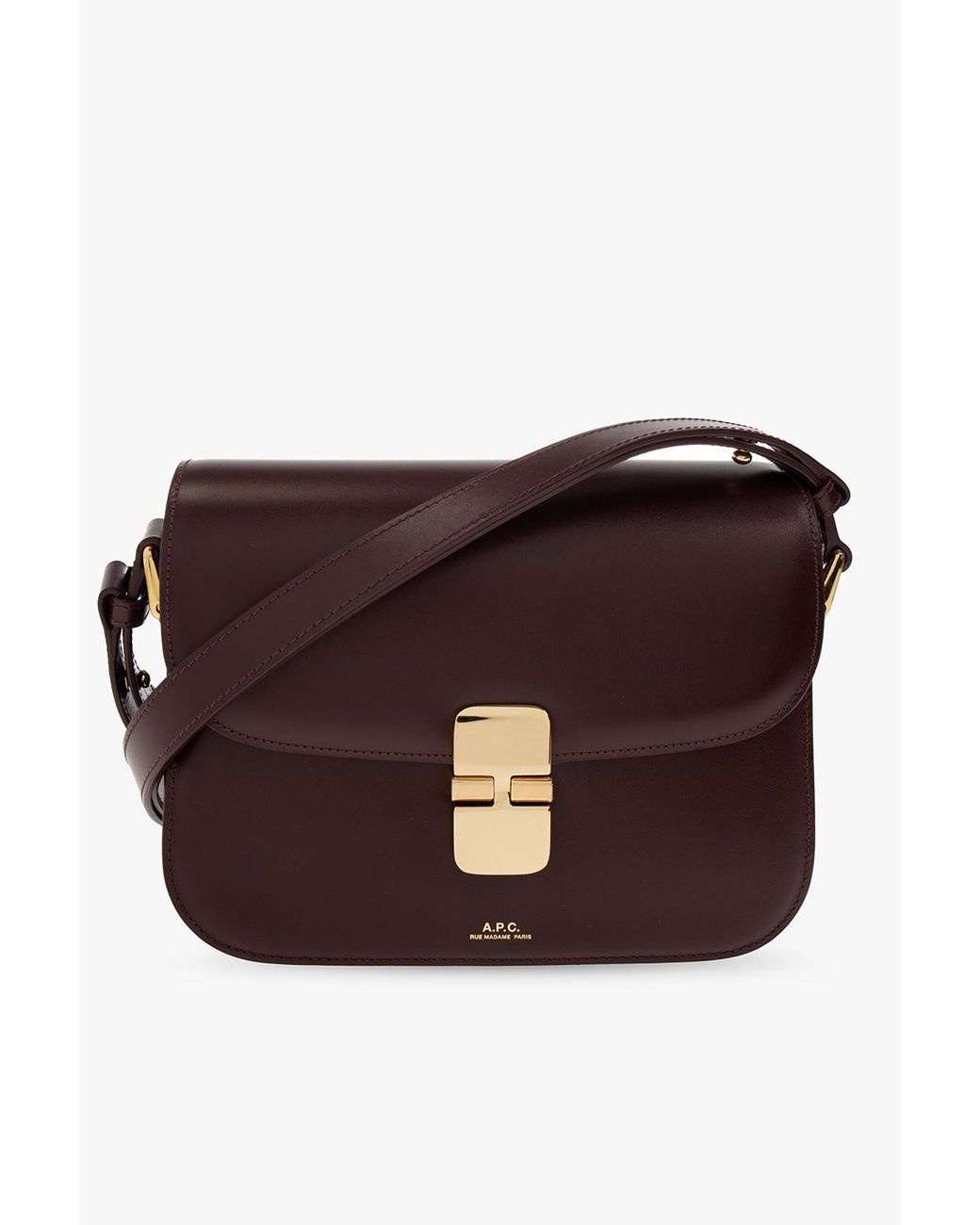 A.P.C. Red 'Grace Small' Shoulder Bag