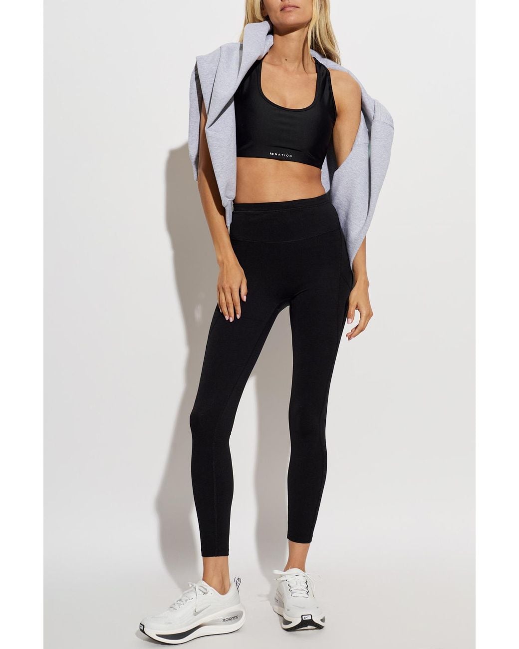 P.E Nation Black Rapid Leggings