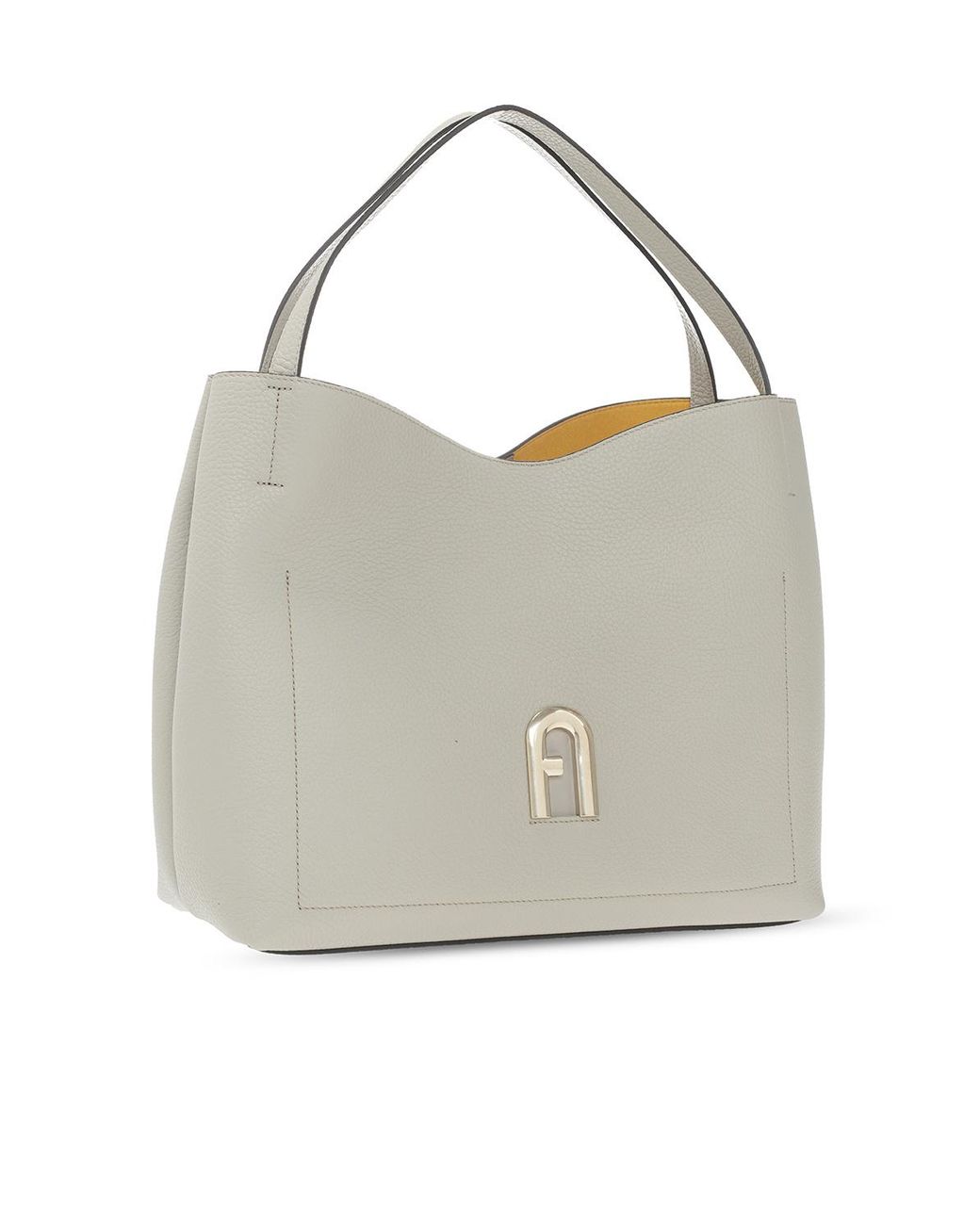 Furla 'primula L' Hobo Bag in Gray | Lyst