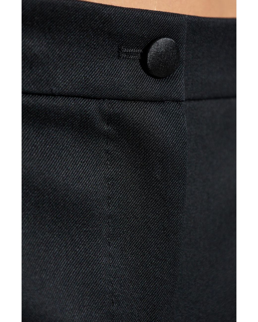 Dolce & Gabbana Black Wool Trousers