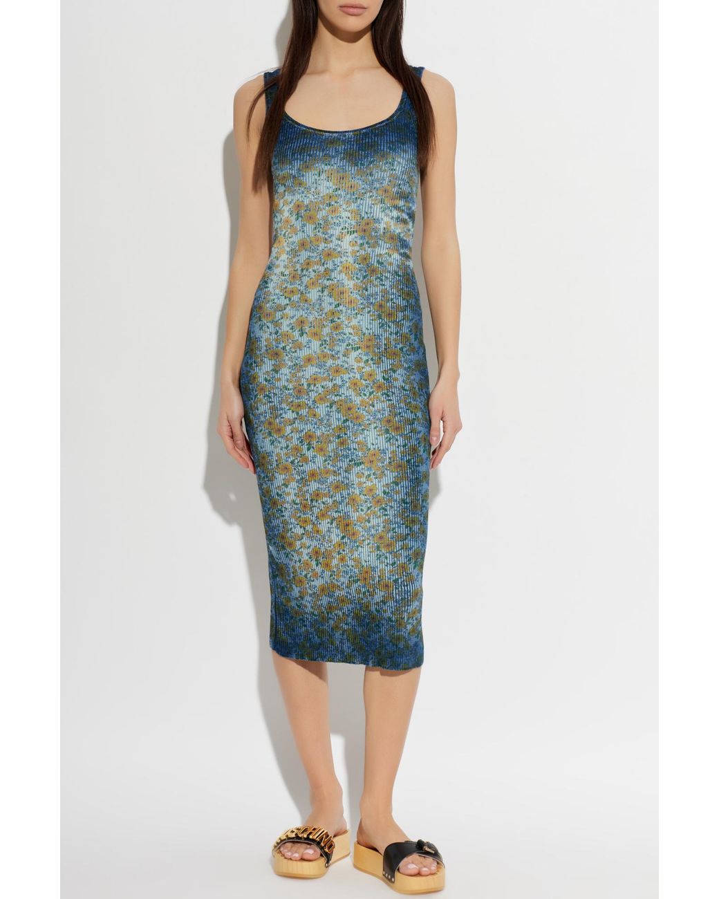 DIESEL Green Dress 'M-Egita'