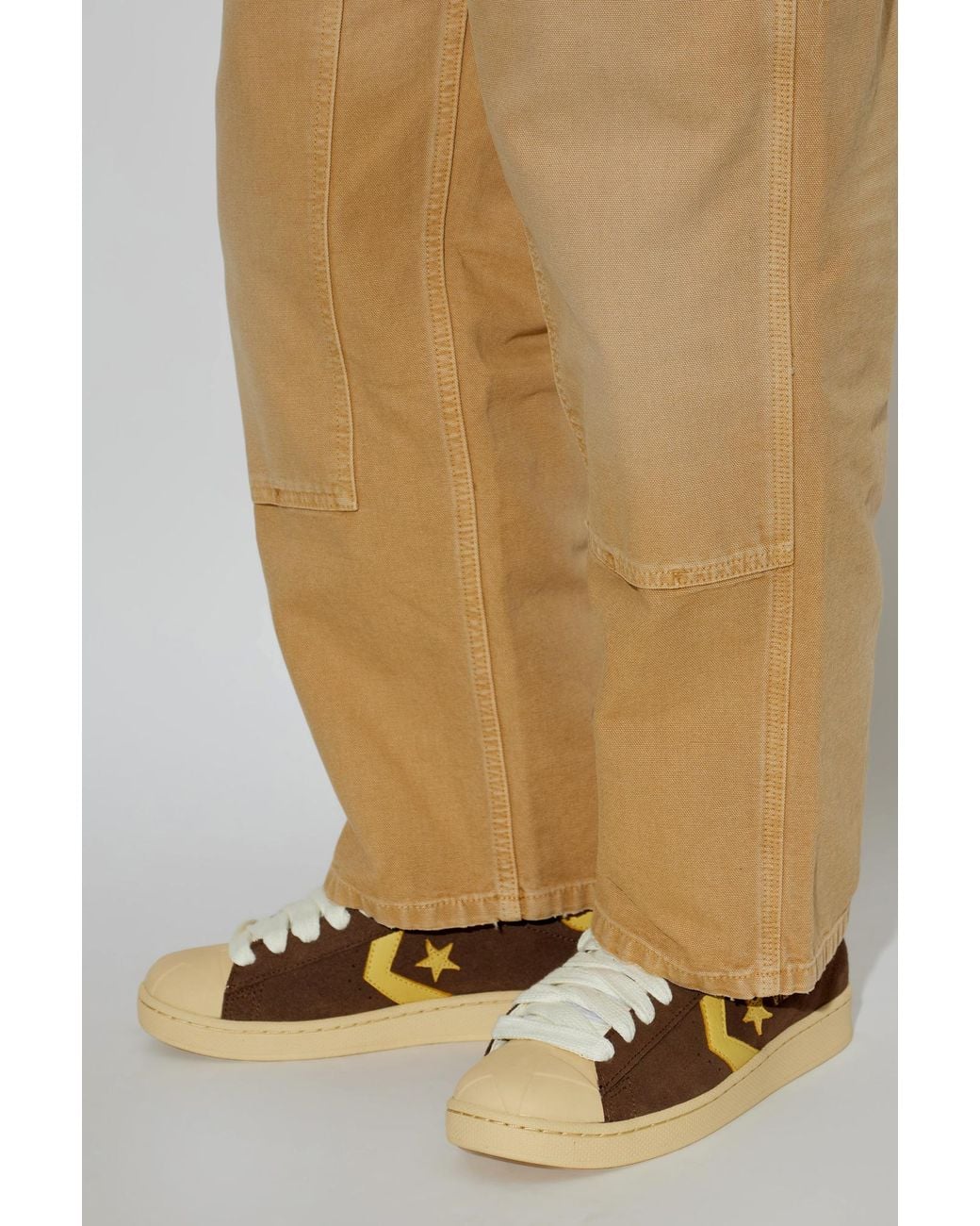 Converse Brown X Golf Le Fleur Low-Top Sneakers for men