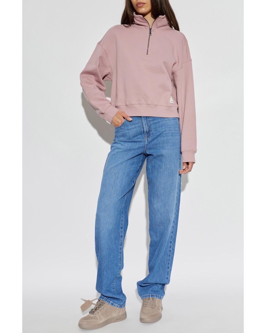 Emporio Armani Blue High-Waisted Jeans