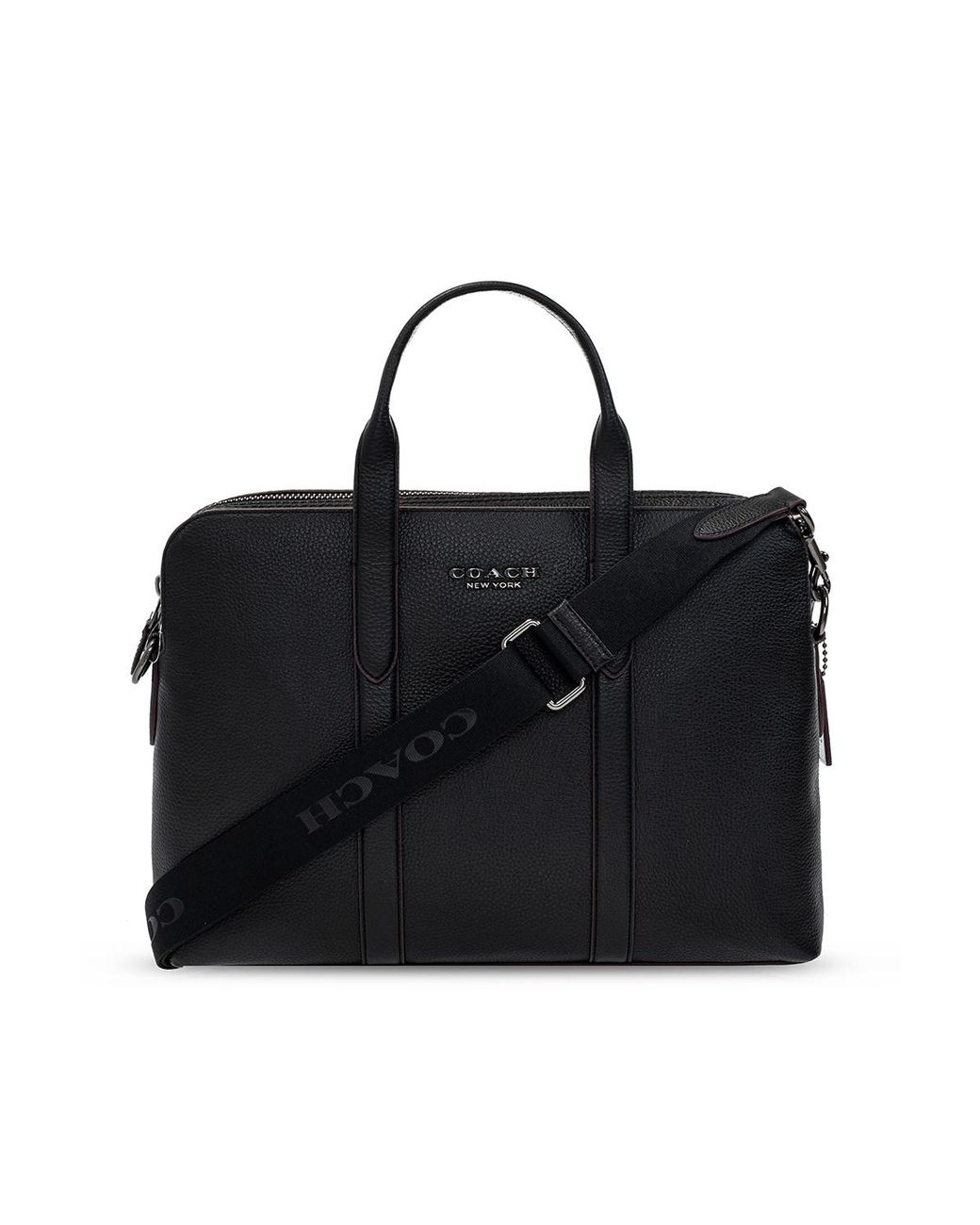 COACH Metropolitan Soft Briefcase in Black for Men Lyst