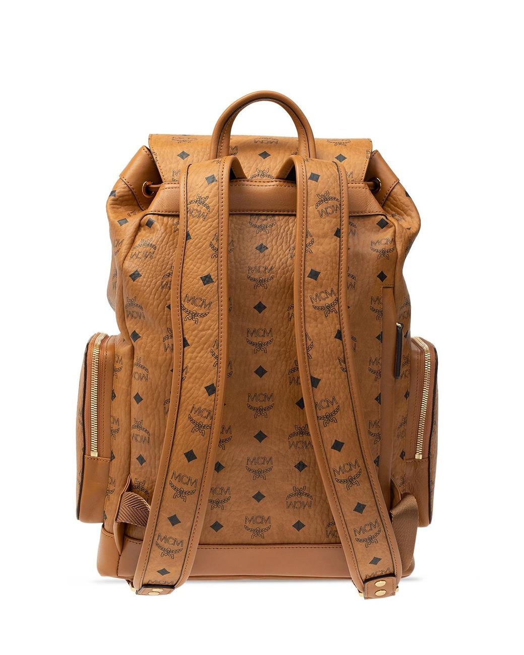 MCM Logogram Heritage Line Cognac Brown Leather Backpack - clothing &  accessories - by owner - apparel sale - craigslist