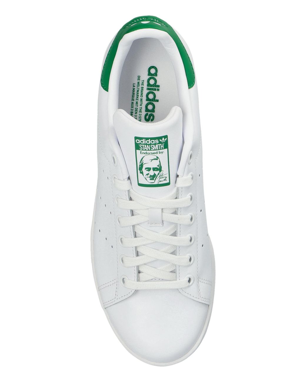 Adidas Originals White 'Stan Smith' Sports Shoes