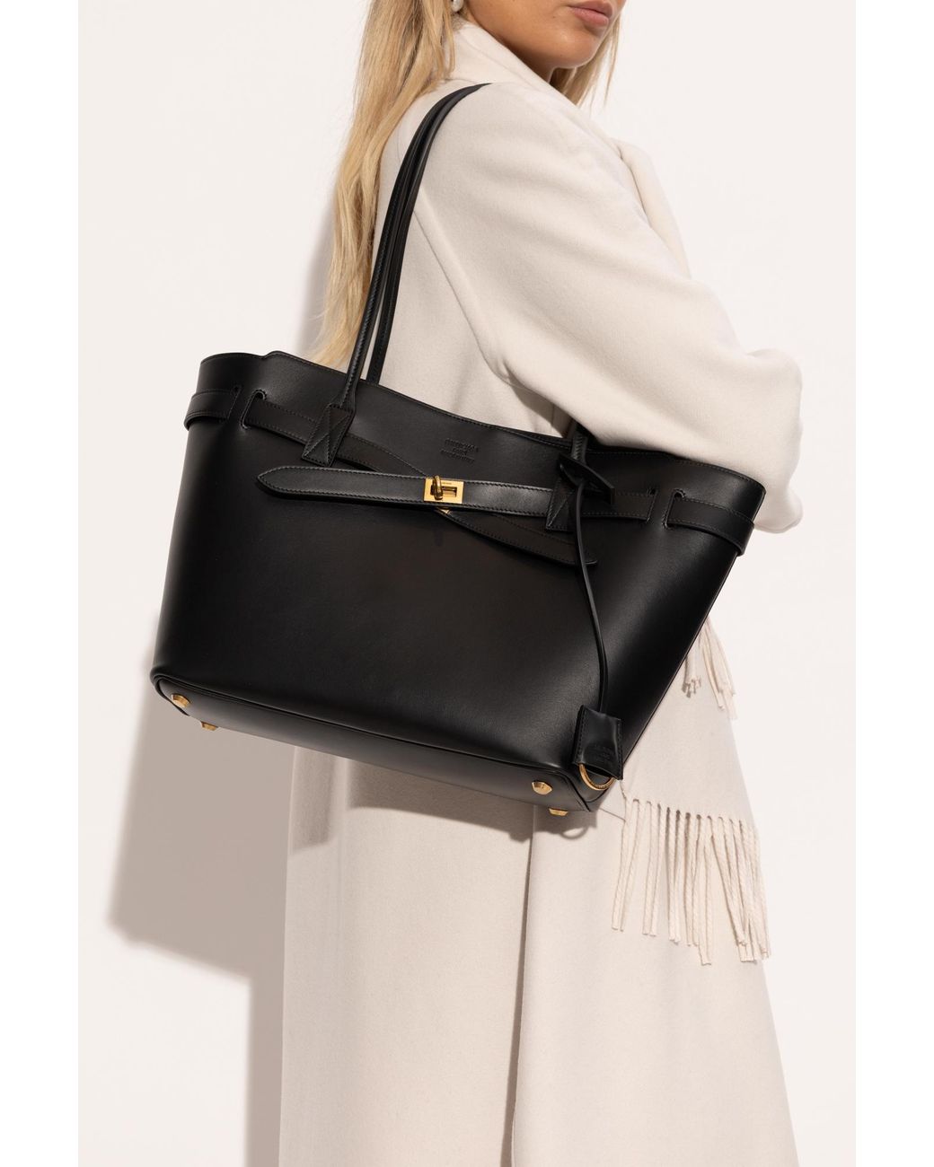 Balenciaga Black "Bel Air" Shopper Bag