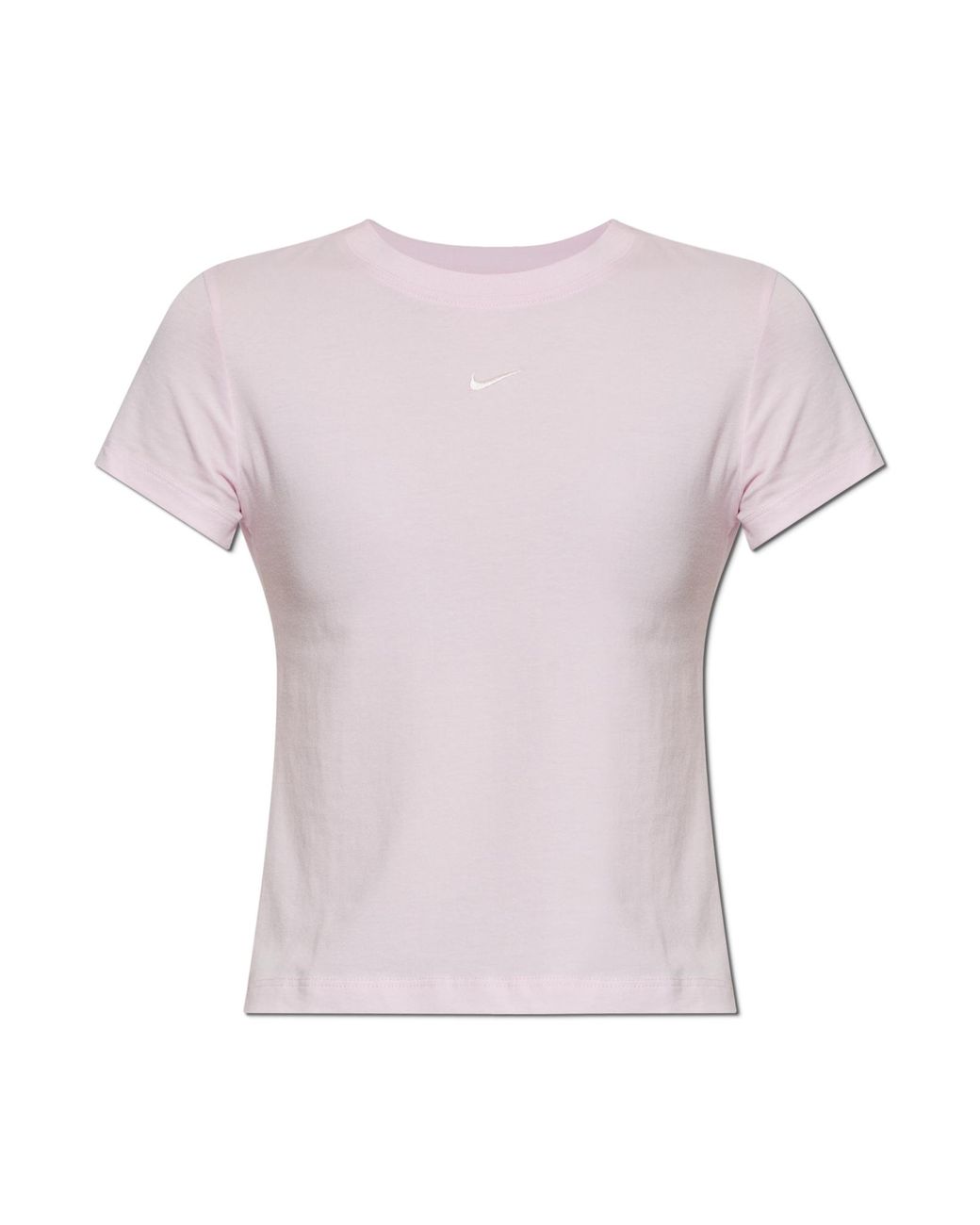 Nike Pink T-Shirt With Logo