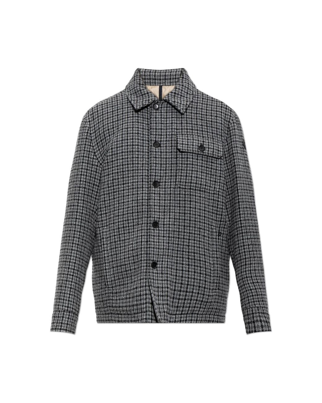 Moncler Gray 'Norfol' Puffer Jacket for men