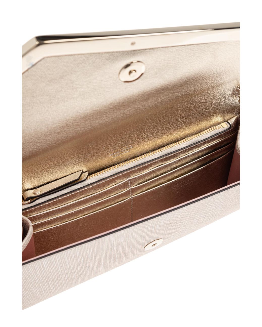Jimmy Choo Natural Clutch Bag 'Emmie'