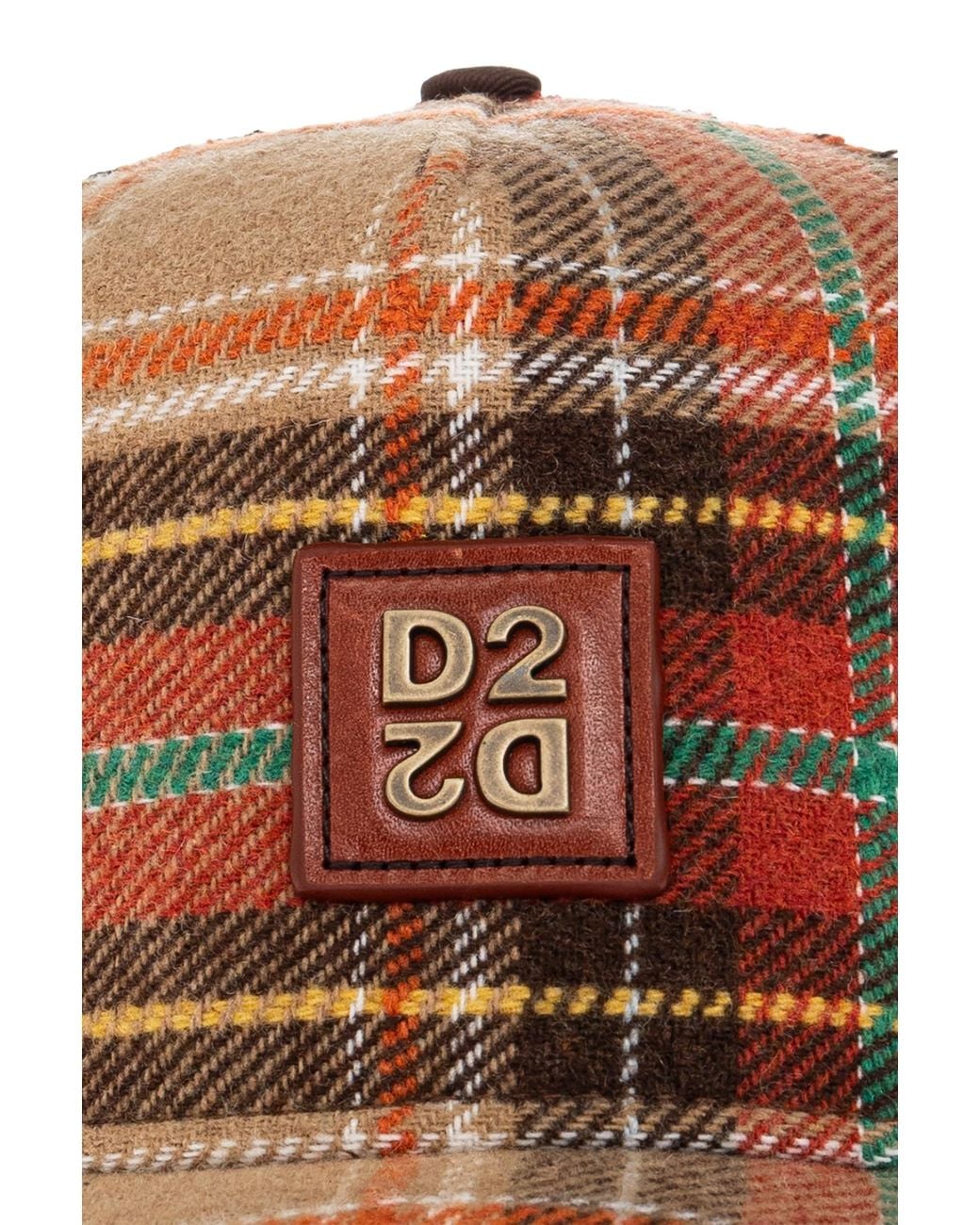 DSquared² Baseball Cap in Brown for Men | Lyst UK