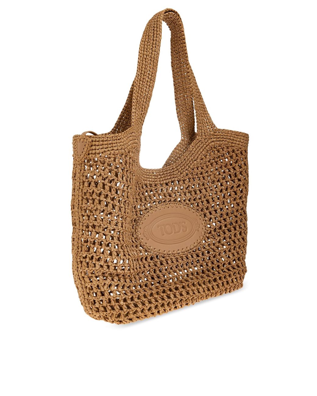 Tod's Brown Shopper 'Ebl Medium' Bag