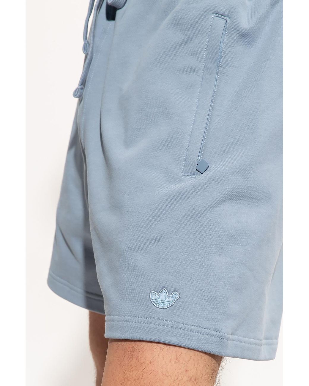 adidas pale blue shorts