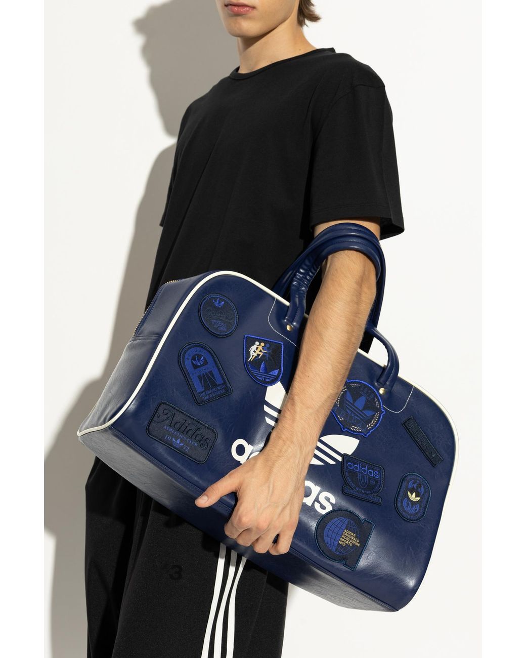 adidas ライトブルー キャリーオンバッグ adidas Originals Carry-On Bag in Blue | Lyst