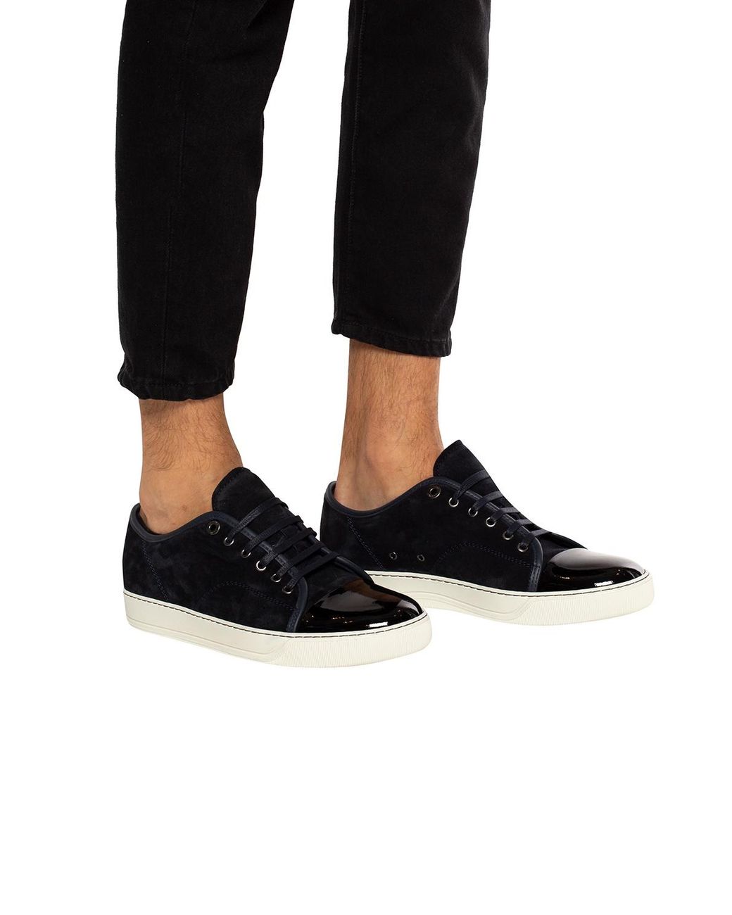 Lanvin Blue 'Dbb1' Sneakers for men