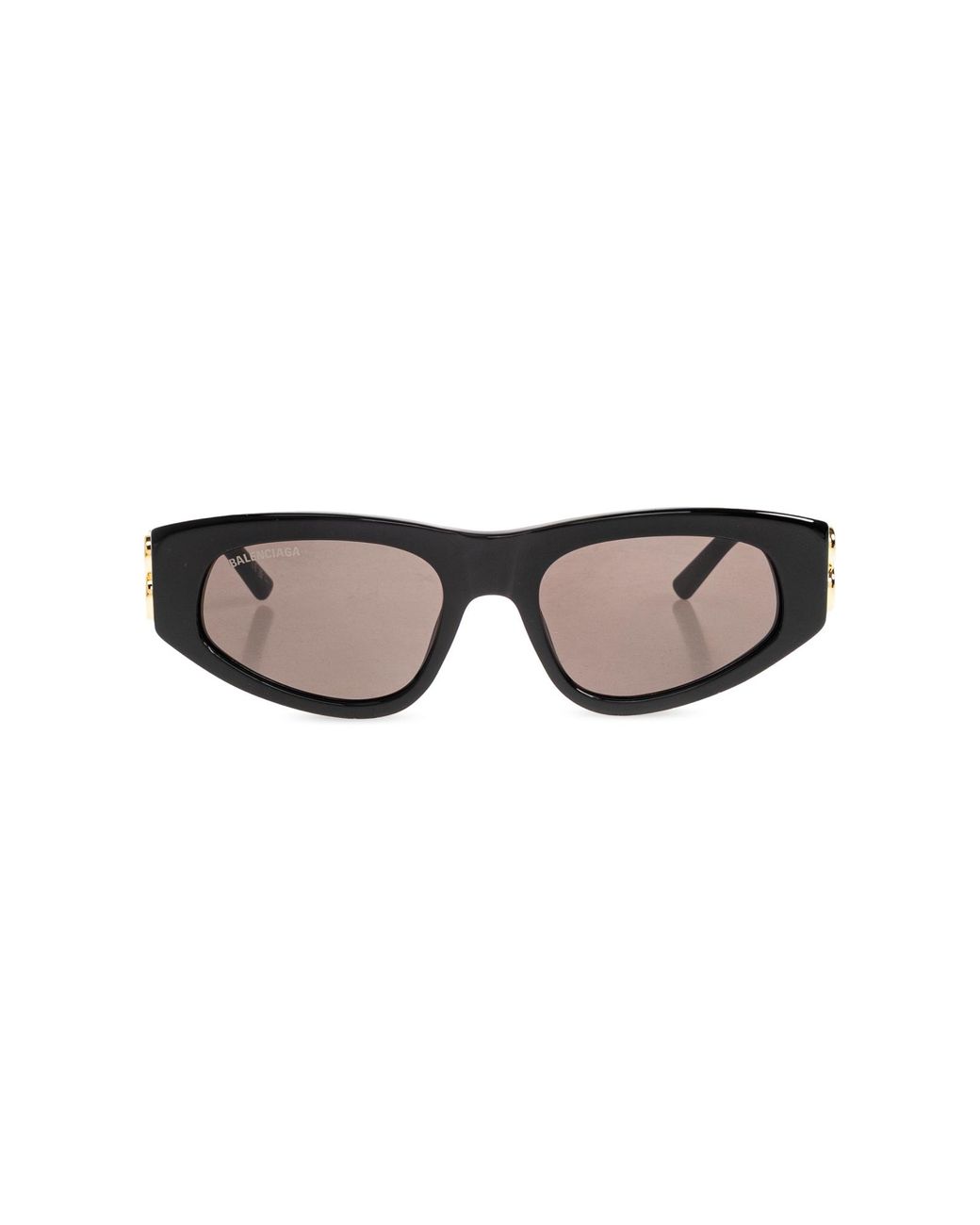 Balenciaga Black 'Dynasty D-Frame' Sunglasses