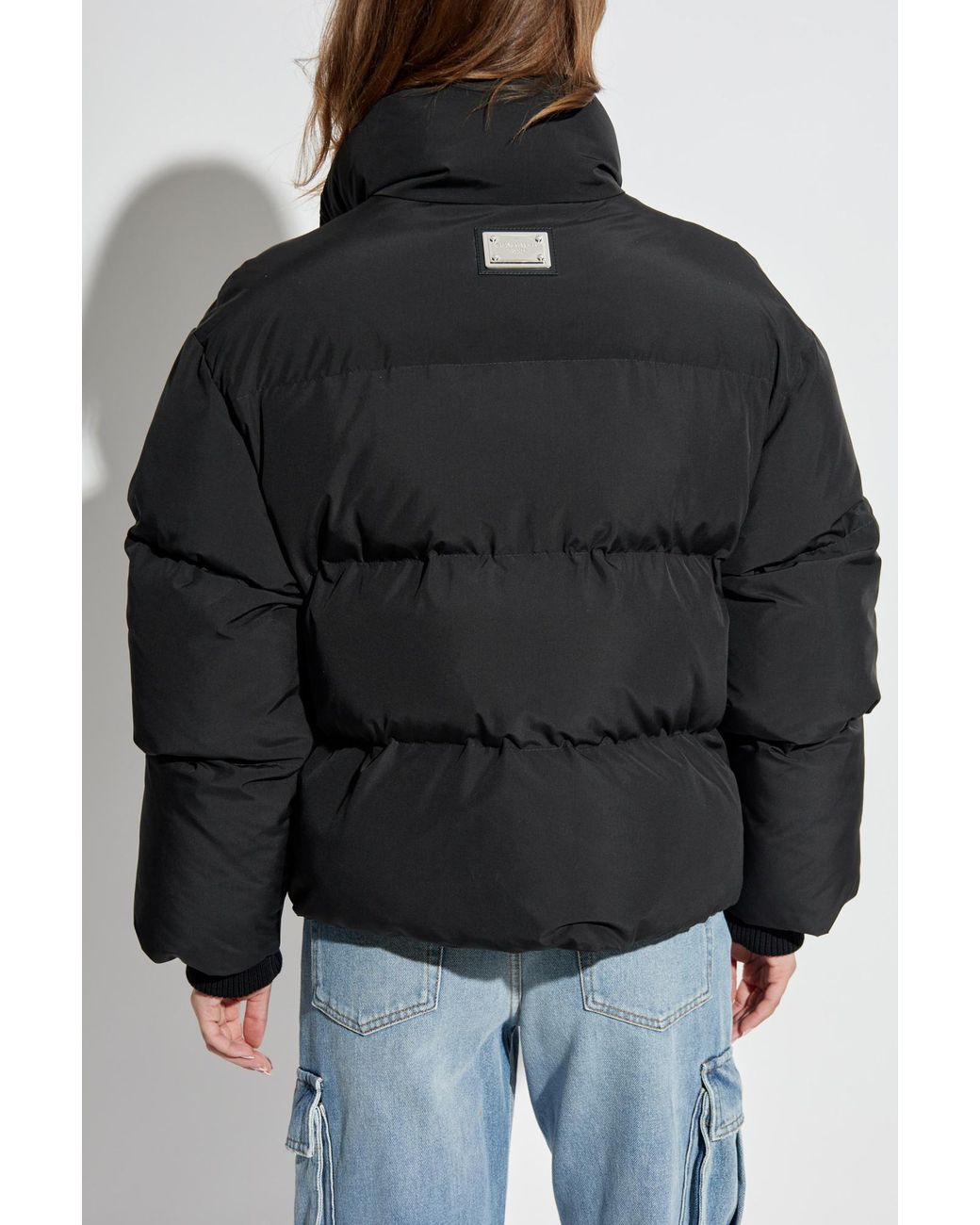 Dolce & Gabbana Black Down Jacket