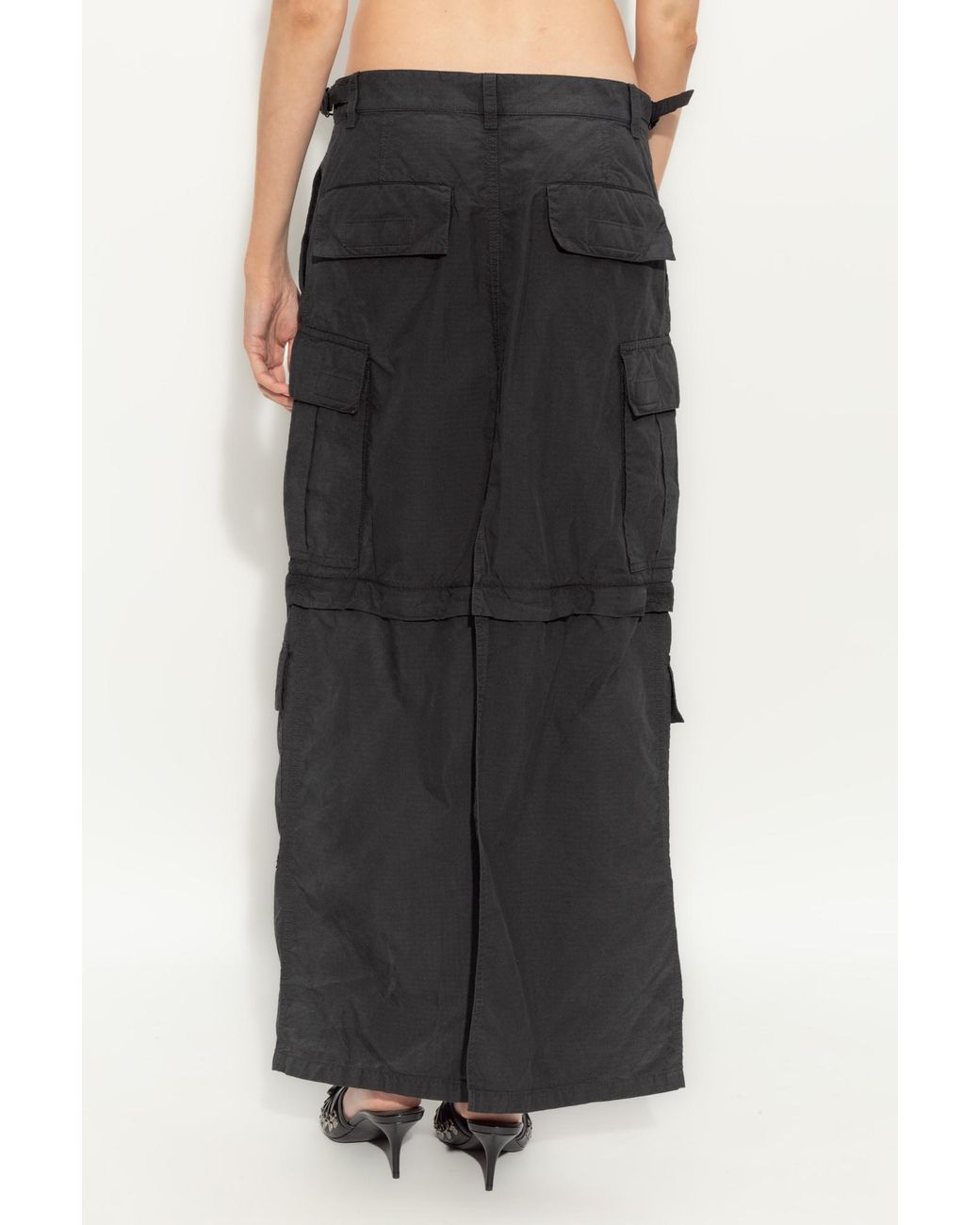 Balenciaga Black 'Cargo' Pants