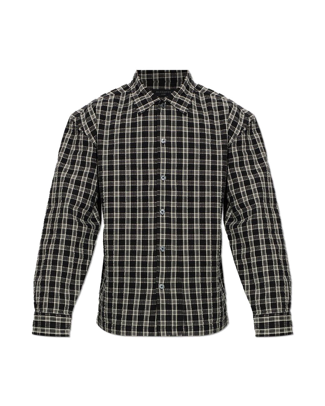 AllSaints Black Shirt 'Palermo' for men