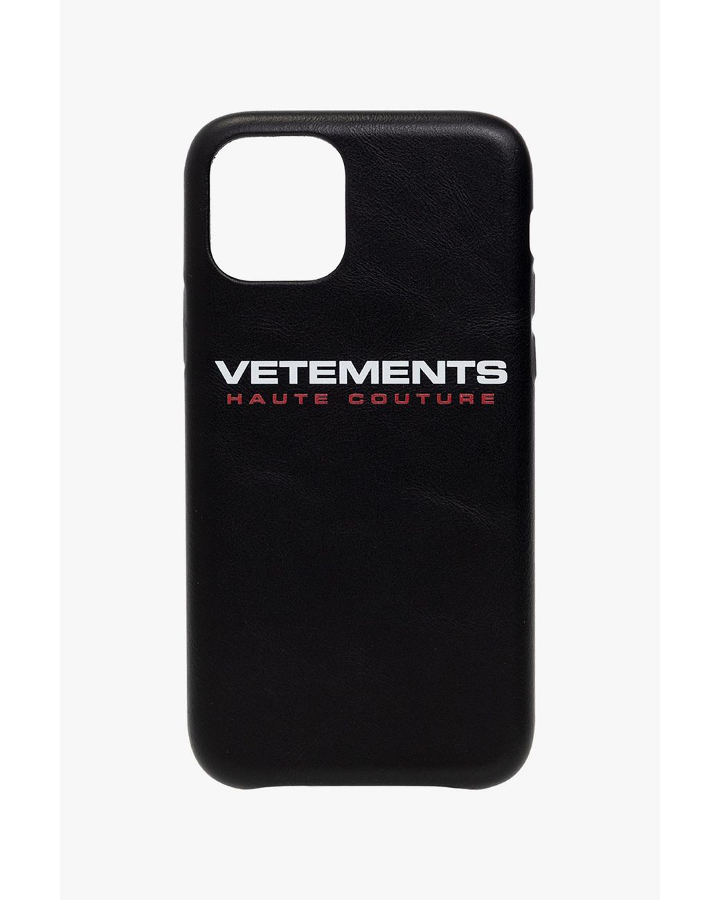 Vetements Black Iphone 11 Pro Case With Logo
