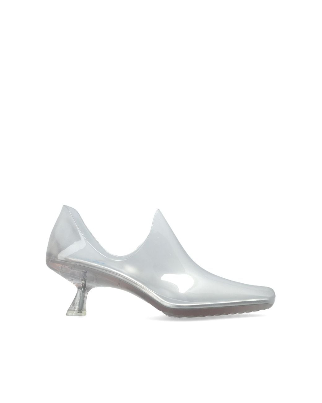Loewe White Emily' Heeled Shoes With Socks