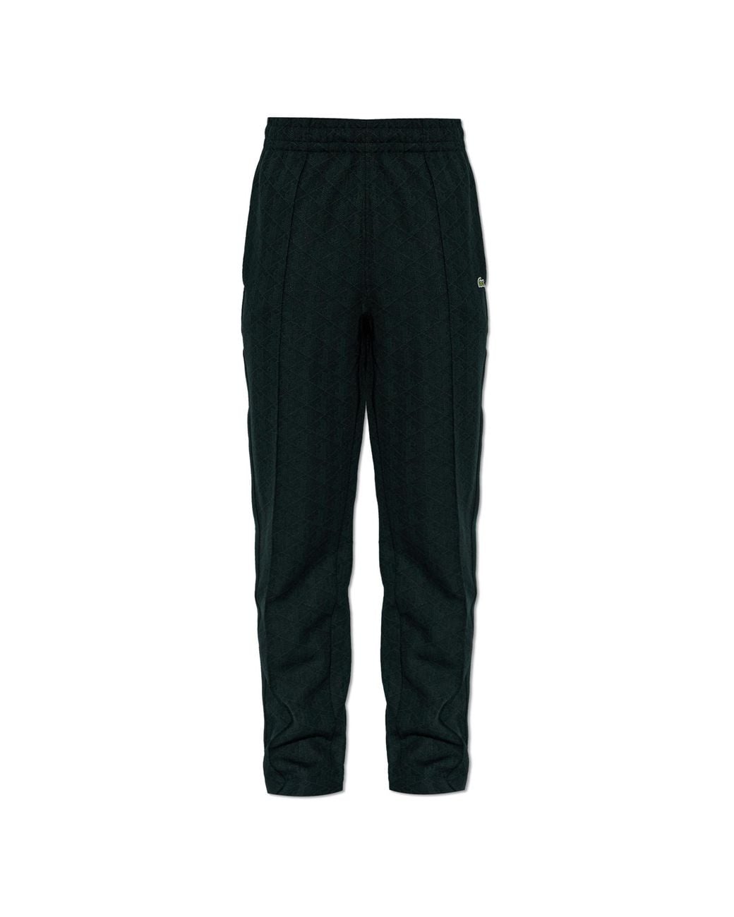 Lacoste Black Monogram Sweatpants for men