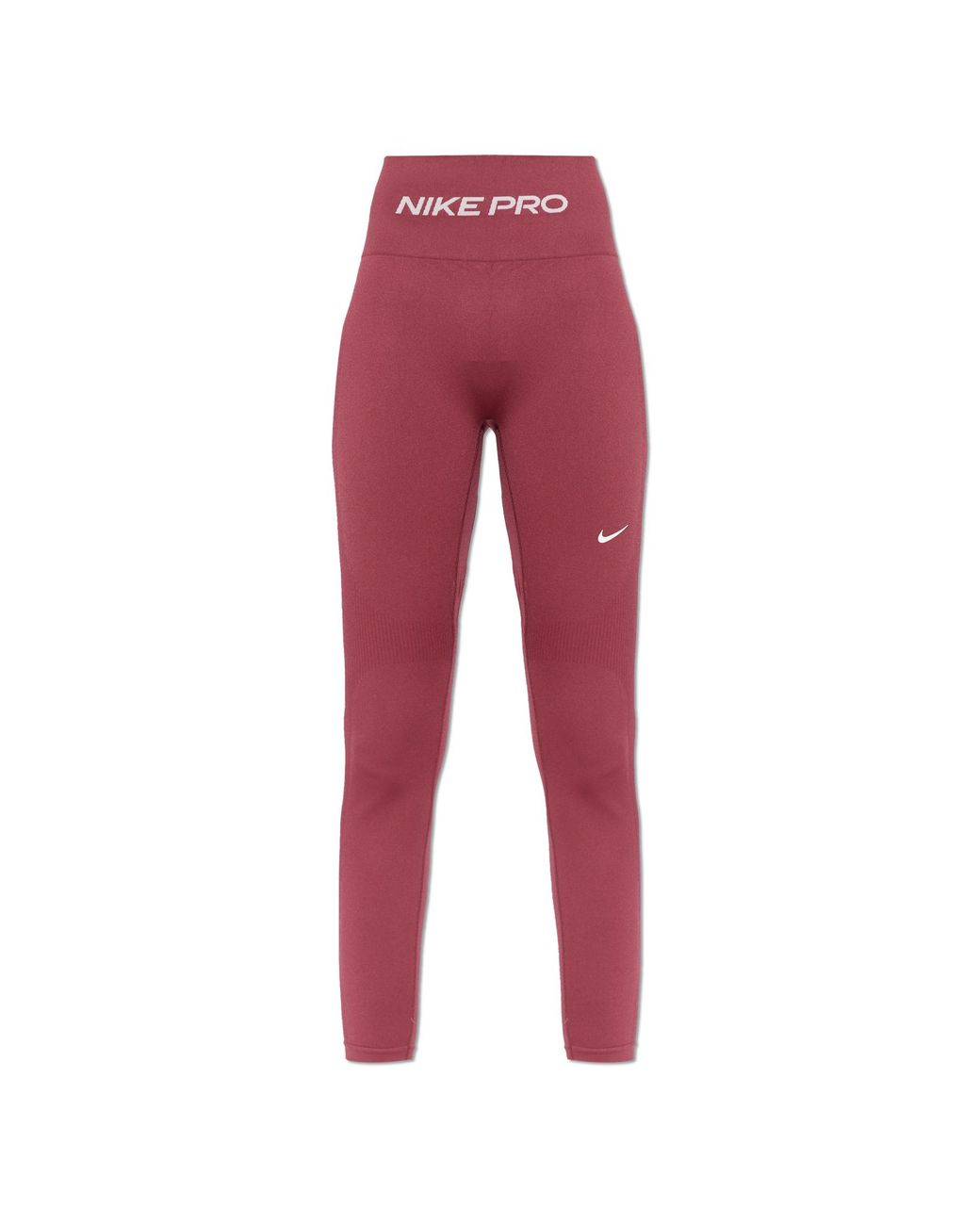 Nike Red Leggings With Logo