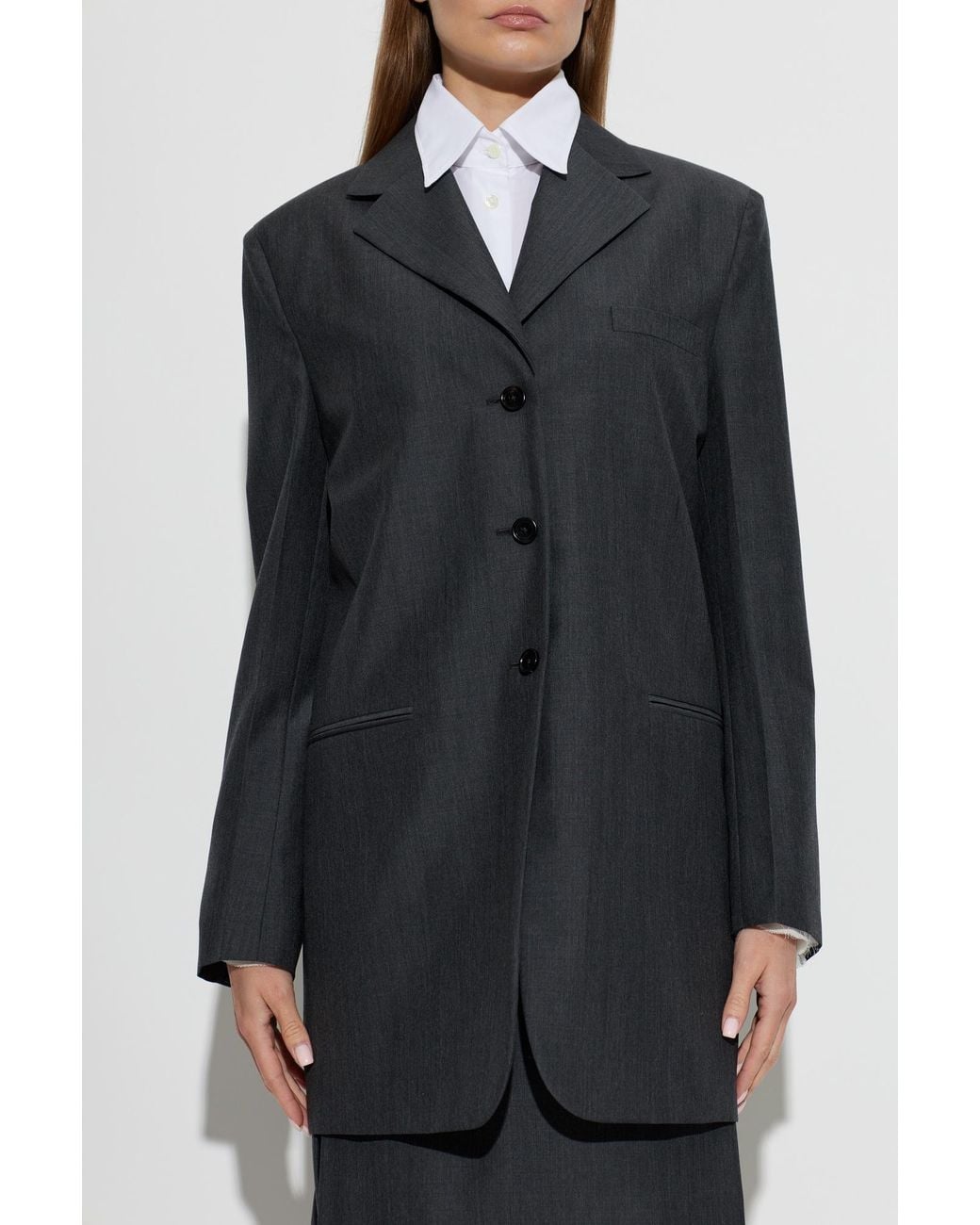Jil Sander Black Wool Blazer