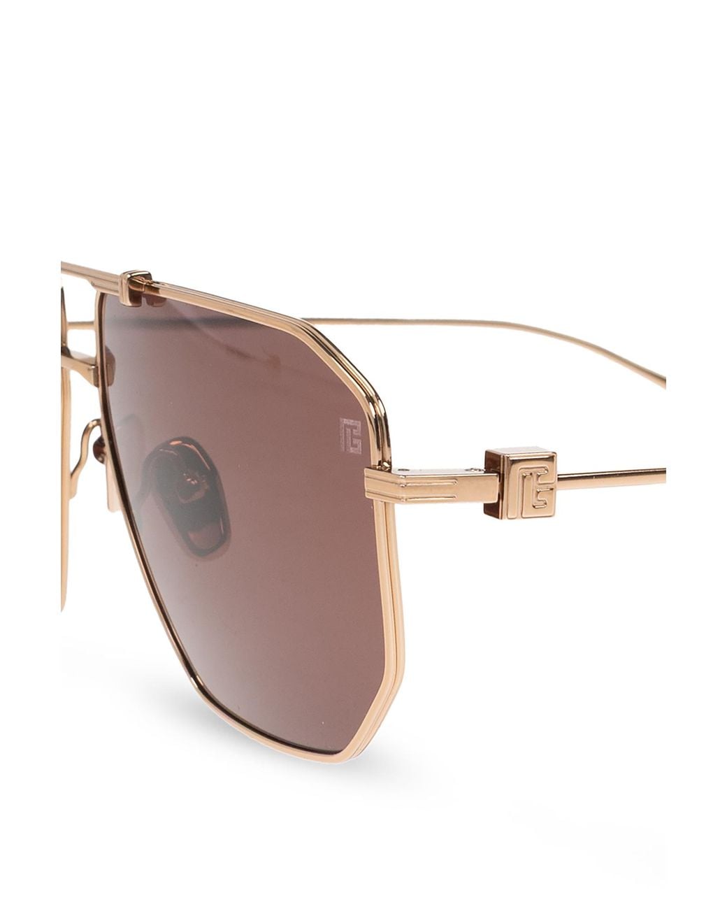 Balmain Brown 'Dean' Sunglasses