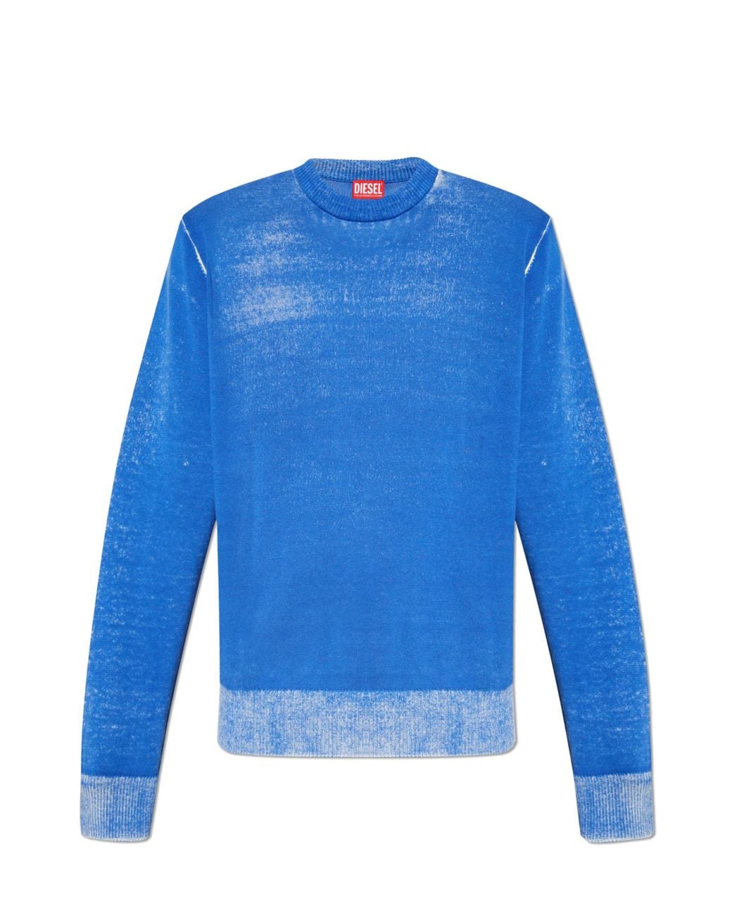DIESEL ニット K-LARENCE-B diesel-BLUE-Sweater-K-Larence-