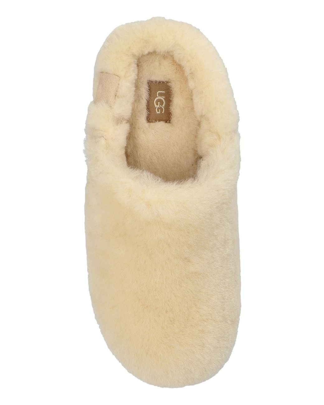Ugg Green 'Elea Fluffed' Sliders