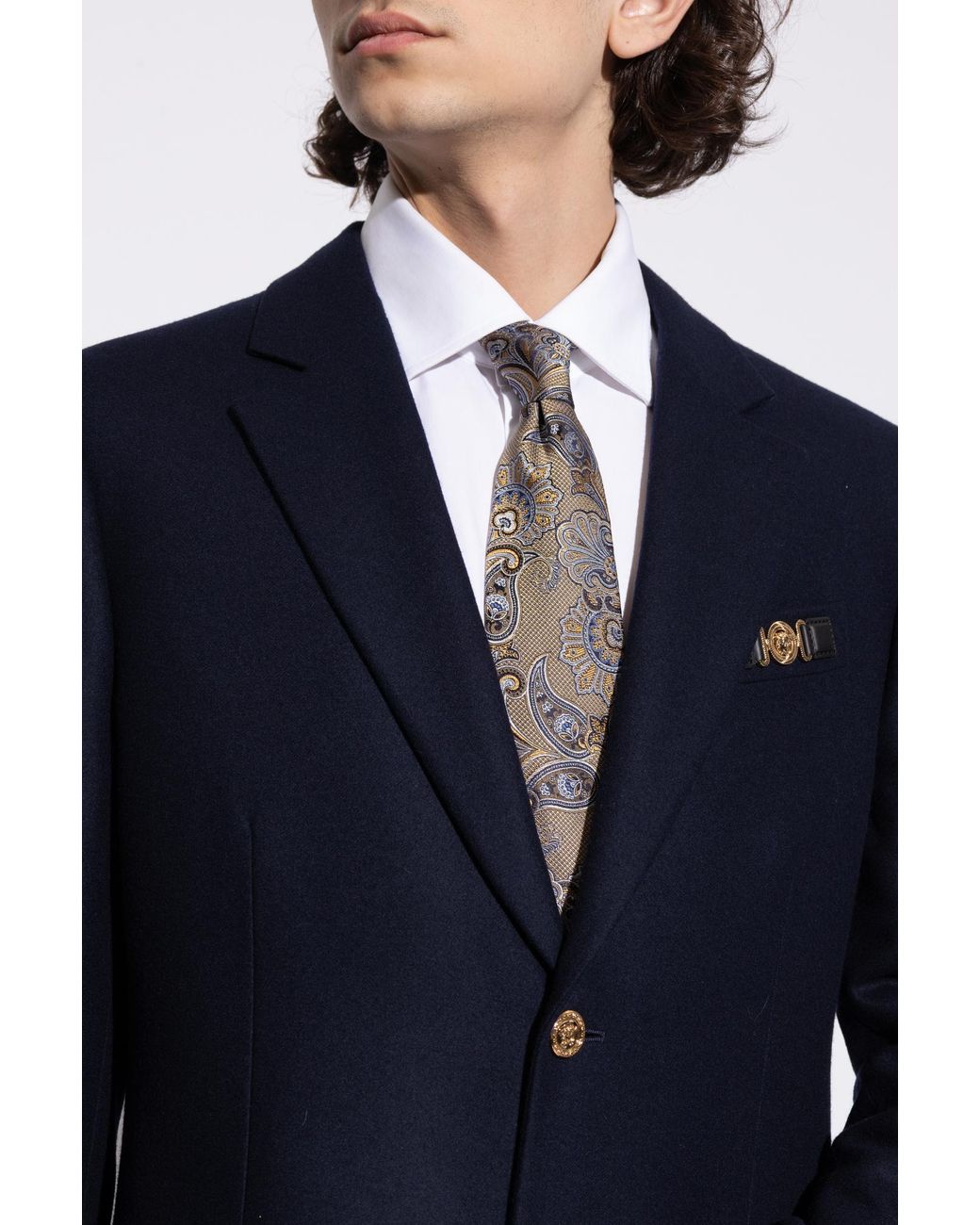 Etro Multicolor Silk Tie for men