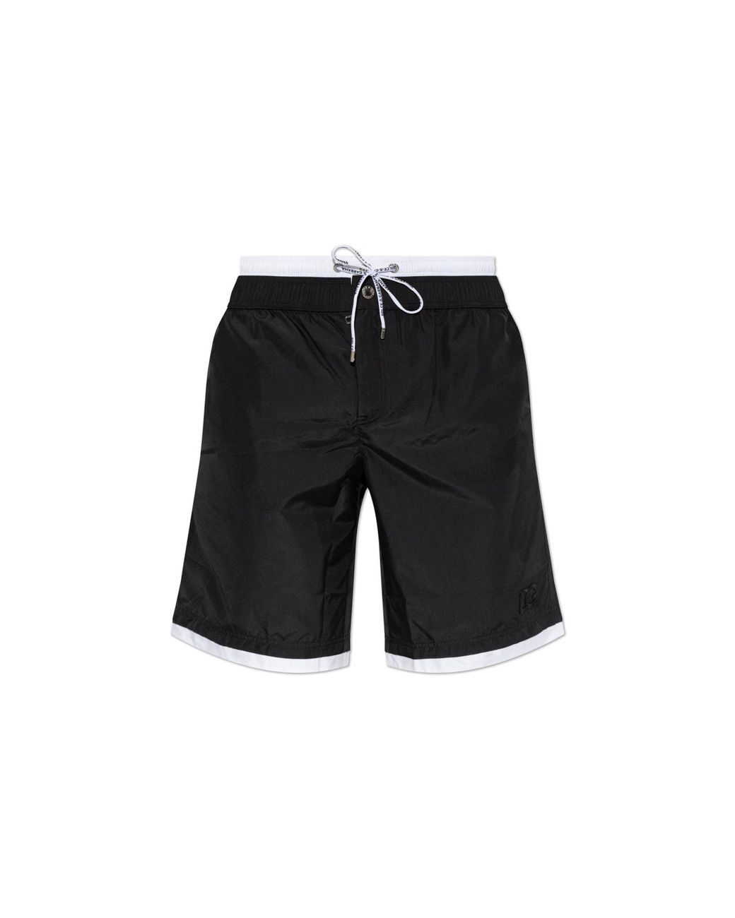 Dolce & Gabbana Black Swim Shorts for men