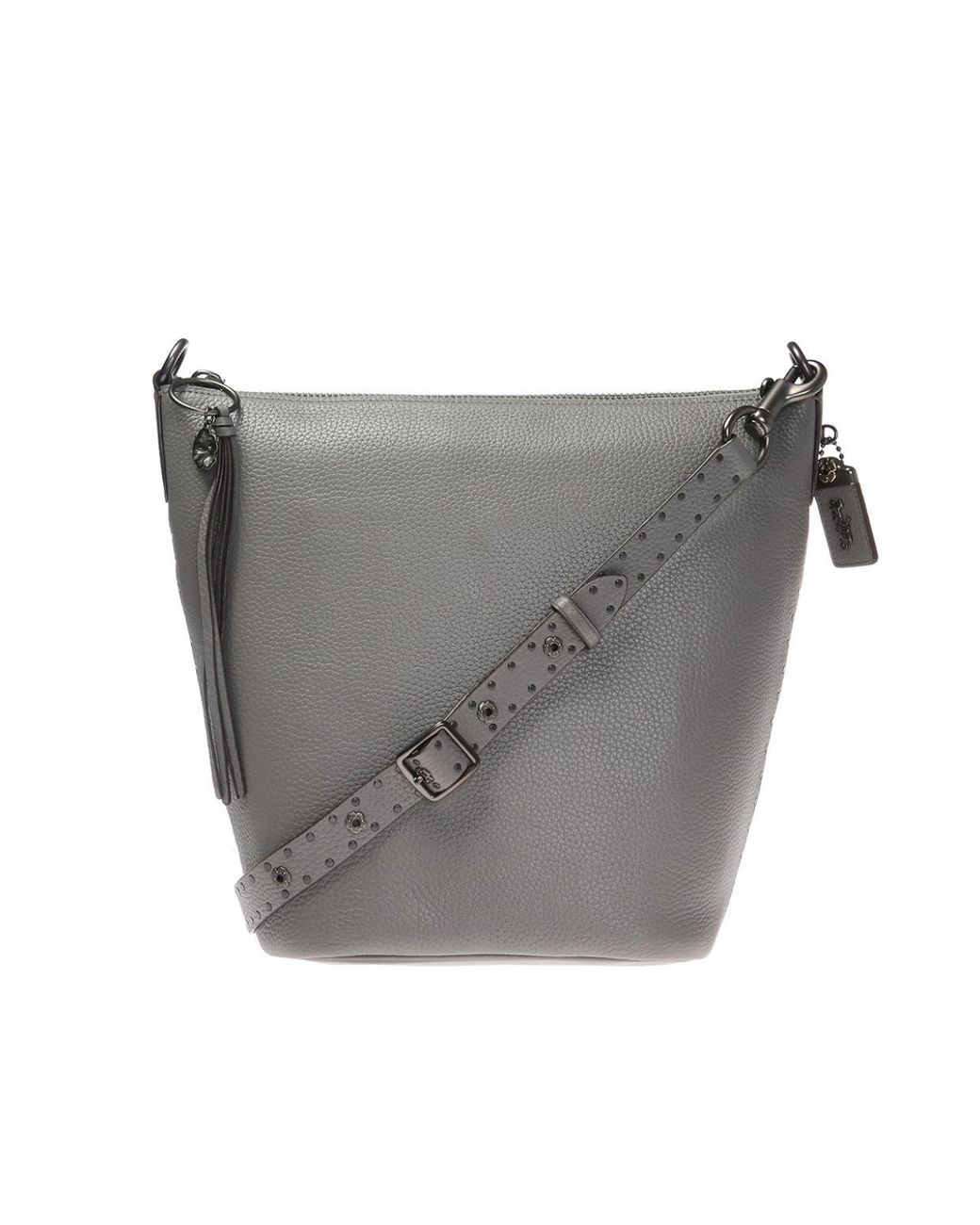COACH 'duffle' Shoulder Bag in Gray | Lyst